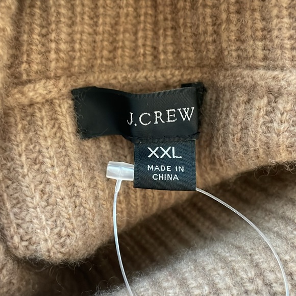 J. Crew Wool and Recycled-Cashmere Turtleneck Sweater Dress. Size XXL. NWT. - Picture 14 of 16